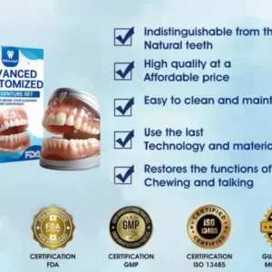 𝐁𝐢𝐤𝐞𝐧𝐝𝐚® –🦷Advanced Customized Full Denture Set🦷🇺🇸 (⏰Limited time discount last 30 minutes⏰)