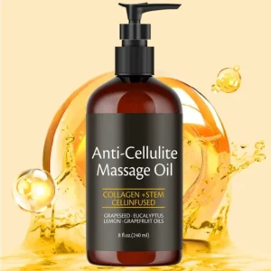 Slimoly Anti Cellulite Massage Oil - Skin Tightening, Moisturizing