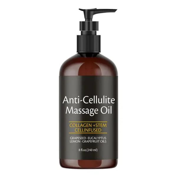Slimoly Anti Cellulite Massage Oil - Skin Tightening, Moisturizing