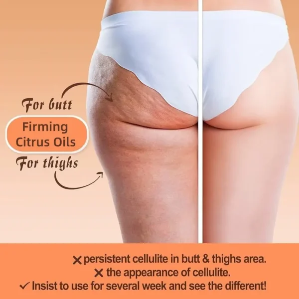 Slimoly Anti Cellulite Massage Oil - Skin Tightening, Moisturizing