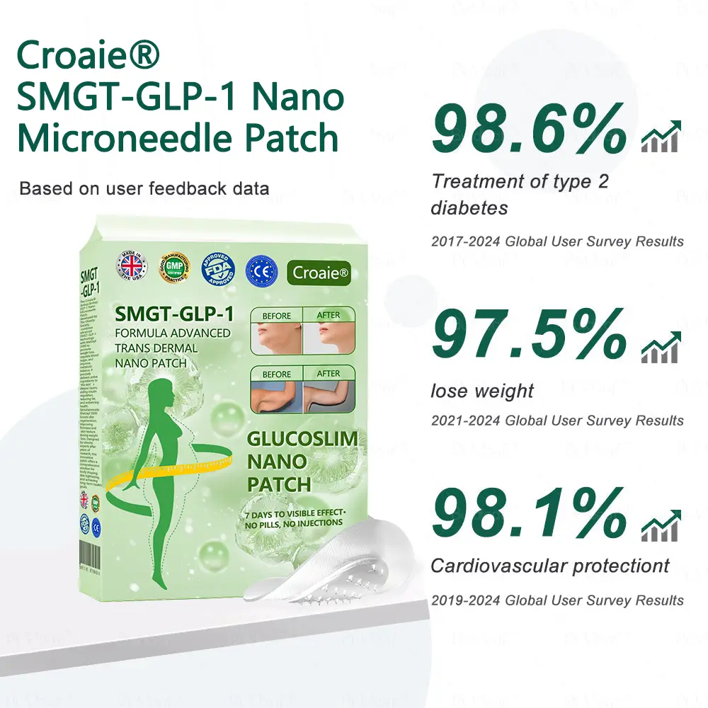 (⏰ Final 3 Hours Only – 30% OFF! 🔥)| ✨Slimoly®  SMGT-GLP-1 Nano Microneedle Patch with Collagen Peptides &Matrixyl 3000｜Clinically Backed Slimming, Firming & Glucose Control｜7-Day Results｜Needle-Free Application 💡