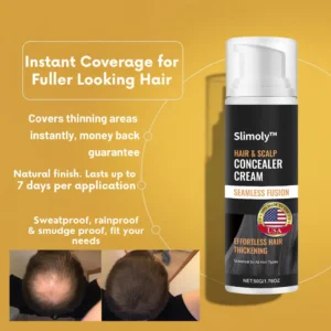 Slimoly™ Hair & Scalp Concealer 50ML - Waterproof 3–7 days.