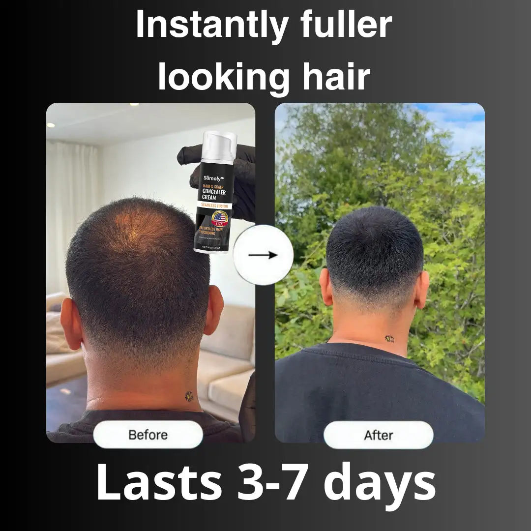 Slimoly™ Hair & Scalp Concealer 50ML - Waterproof 3–7 days.