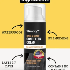 Slimoly™ Hair & Scalp Concealer 50ML - Waterproof 3–7 days.