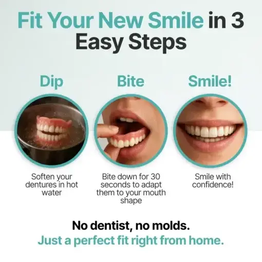 KLENIMORE™ Custom-Fit Fully Functional Dentures