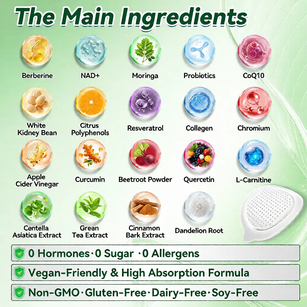 Official Store | Slimolyโข Moringa & Berberine 10-IN-1 Advanced Nano Microneedle Patch ๐ป(Once Daily, vvisible changes in 7 days) Joint Issues Obesity, Diabetes, Sleep Apnea, AndOverall Wellness.