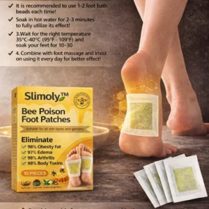 🌿Slimoly™ Bee Poison Foot Patches (Set of 10)