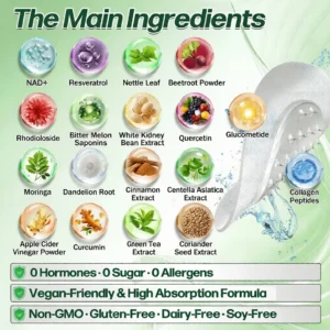 🌈Once Daily, Visible changes in 7 Days  S𝗹𝗶𝗺𝗼𝗹𝘆® Moringa & Berberine10-IN- Advanced Nano Microneedle Patch Obesity,Diabetes, Sleep Apnea, And ointIssues