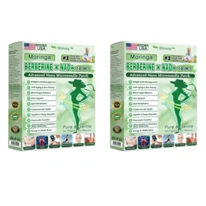 Slimoly™ Moringa & Berberine 10-IN-1 Advanced Nano Microneedle Patch(Once Daily, visible changes in 7 days) ✅ Obesity, Diabetes, Sleep Apnea, And Joint Issues