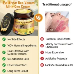 Ealthsn™ Botulinum Toxin & BEE Venom Pain-Relief Bone Healing Cream