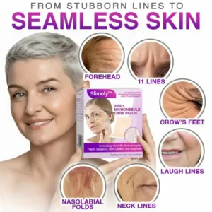 Slimoly™ 3-in-1 Microneedle Anti-Aging Patch