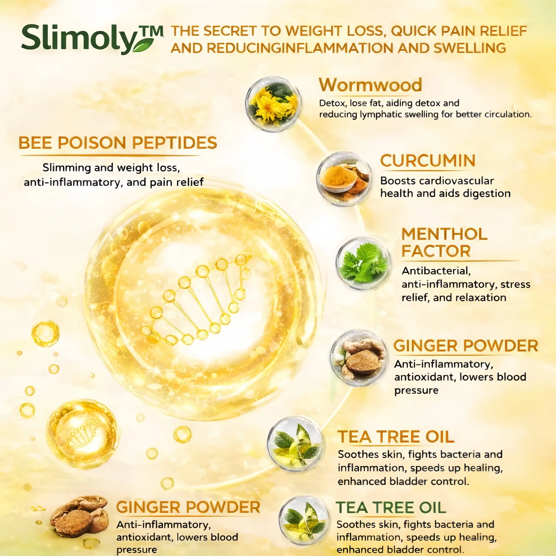 Slimoly™ Bee Poison Foot Patches (Set of 10)