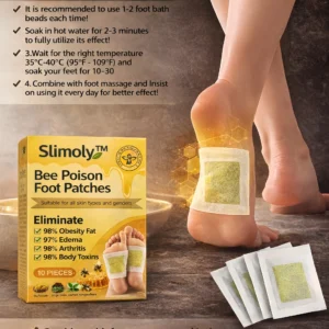 Slimoly™ Bee Poison Foot Patches (Set of 10)