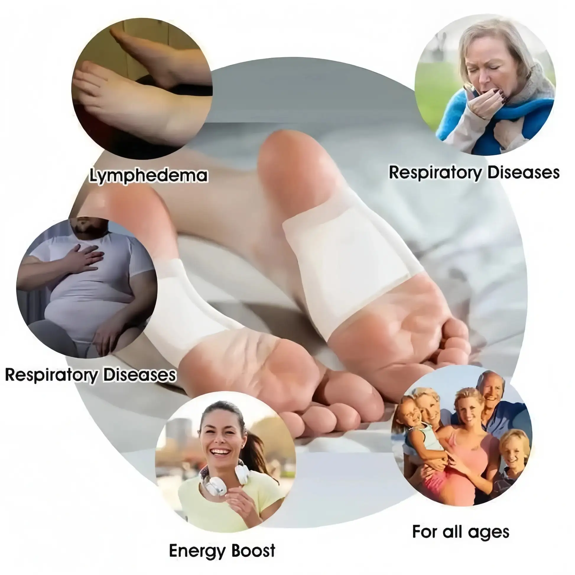 Slimoly™ Bee Poison Foot Patches (Set of 10)