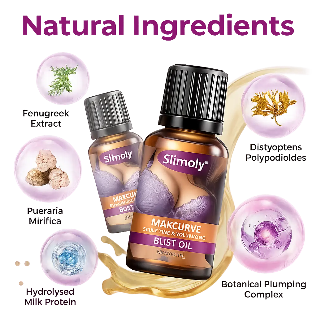 Slimoly® MaxCurve Sculpting & Volumizing Bust Oil