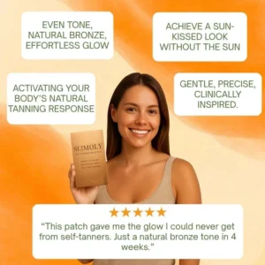Official Store | 𝑆𝑙𝑖𝑚𝑜𝑙𝑦™ Vacation Glow Patch Achieve A Natural Sun-Kissed Tan In Just Minutes ☀️🤎