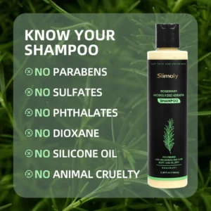 🔥LAST DAY 50% OFF - Slimoly® Organic Rosemary Hair Growth Shampoo