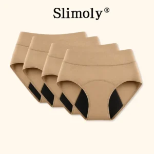 💖Last Day 50% OFF|Slimoly® 100% Leak-Proof Underwear 4-pack🌸