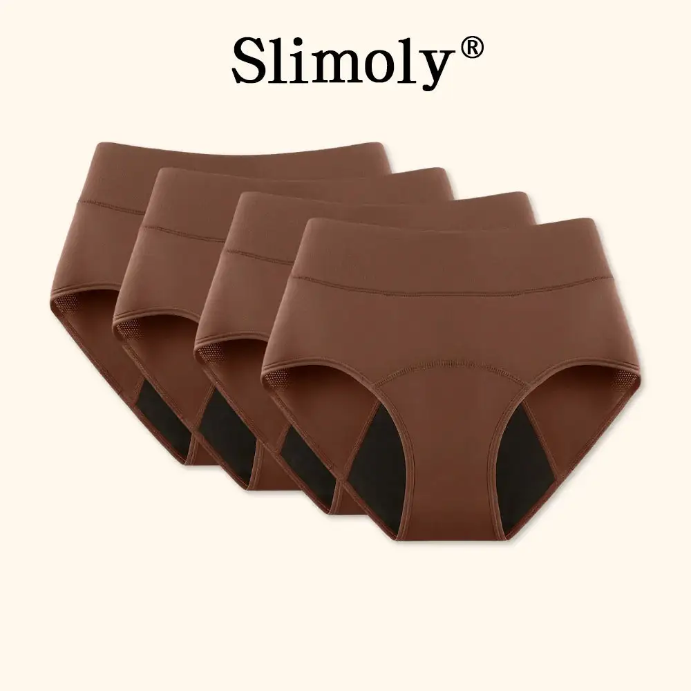 💖Last Day 50% OFF|Slimoly® 100% Leak-Proof Underwear 4-pack🌸