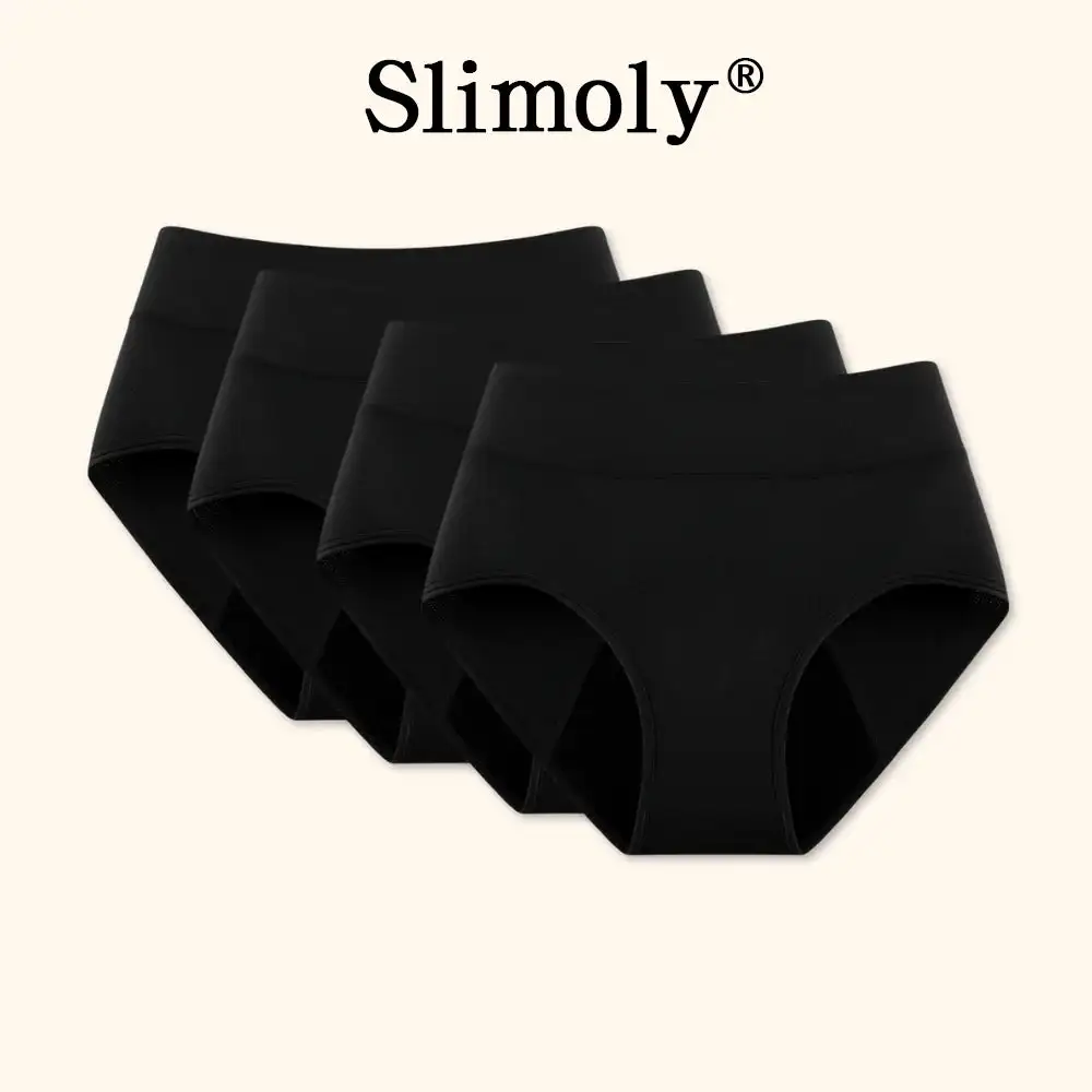 💖Last Day 50% OFF|Slimoly® 100% Leak-Proof Underwear 4-pack🌸