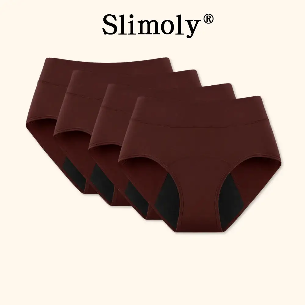 💖Last Day 50% OFF|Slimoly® 100% Leak-Proof Underwear 4-pack🌸