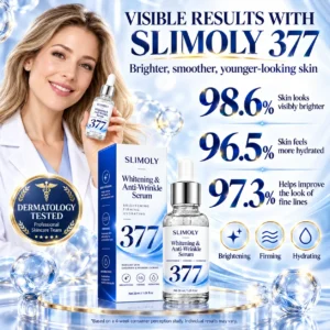 SLIMOLY Brightening Dark Spot Serum – For Face, Neck & Hands – Helps Fade the Look of Dark Spots & Uneven Tone – 70% OFF + 🎁 Free Derma Roller Today