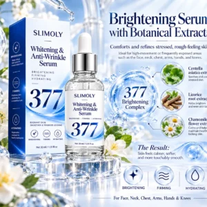 SLIMOLY Brightening Dark Spot Serum – For Face, Neck & Hands – Helps Fade the Look of Dark Spots & Uneven Tone – 70% OFF + 🎁 Free Derma Roller Today